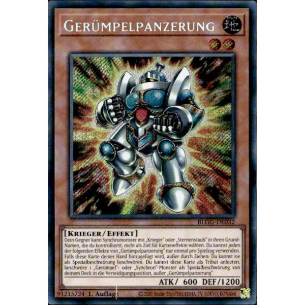 Ger&uuml;mplepanzerung BLGG-DE032