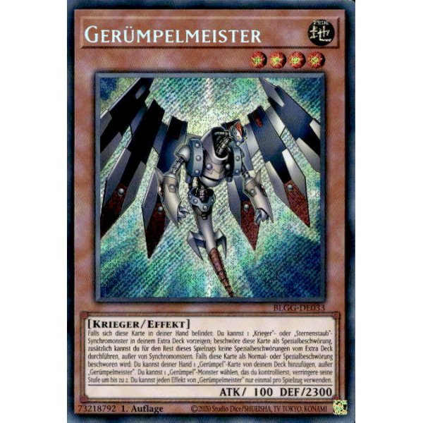 Ger&uuml;mpelmeister BLGG-DE033