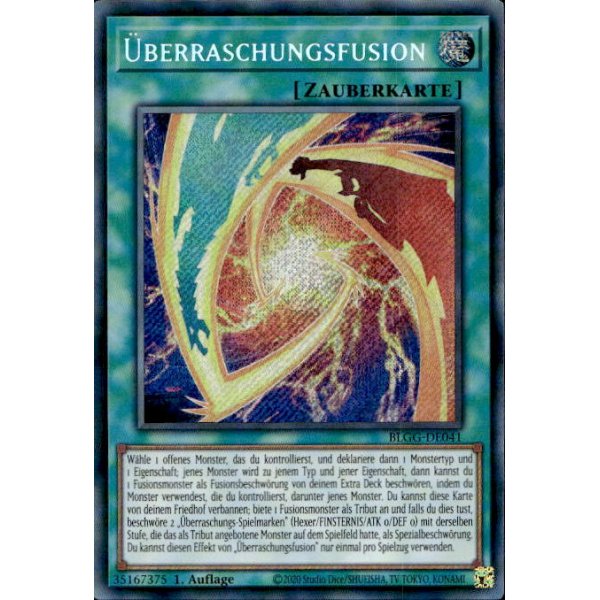 &Uuml;berraschungsfusion BLGG-DE041 (Secret Rare)