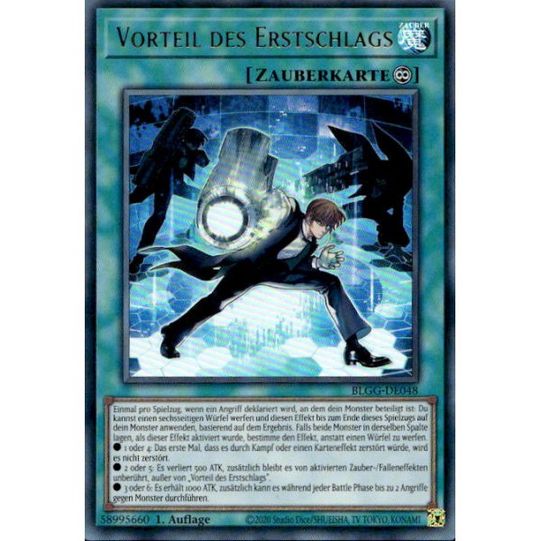Vorteile des Erstschlags BLGG-DE048