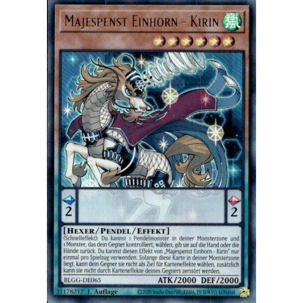 Majespenst Einhorn - Kirin BLGG-DE065