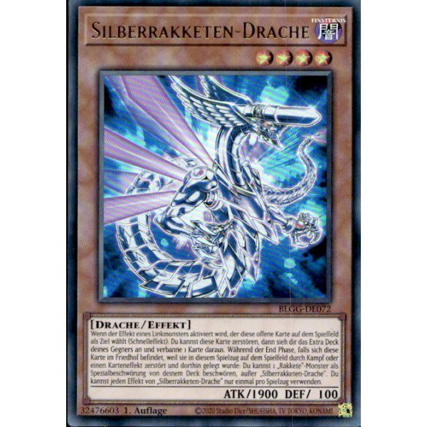 Silberrakketen-Drache BLGG-DE072