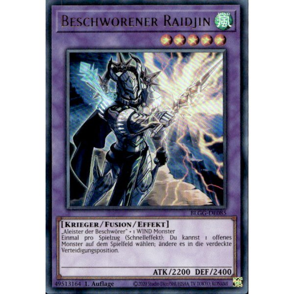 Beschworener Raidjin BLGG-DE085