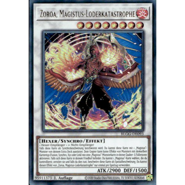 Zoroa, Magistus-Loderkatastrophe BLGG-DE093