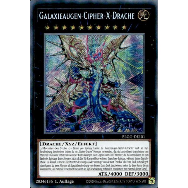Galaxieaugen-Cipher-X-Drache BLGG-DE101