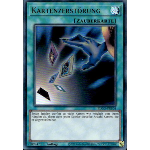 Kartenzerst&ouml;rung BLGG-DE104