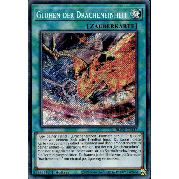 Gl&uuml;hen der Dracheneinheit BLGG-DE117