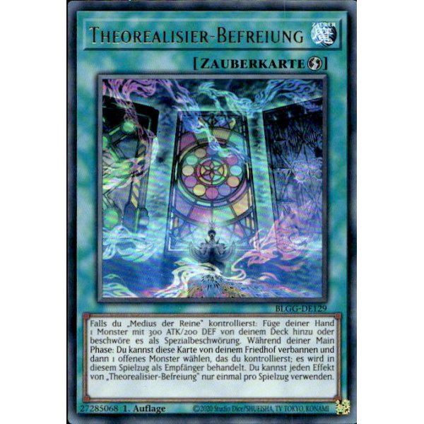 Theorealisier-Befreiung BLGG-DE129