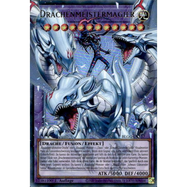 Drachenmeistermagier BLGG-DE137 (Extended Ultra Rare)
