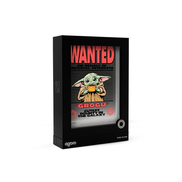 Agoro - Star Wars: The Mandalorian - Wanted: Grogu Foil 5g Silver