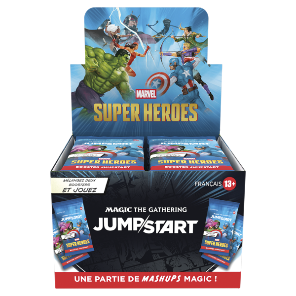 Marvel Super Heroes - Jumpstart Booster Display (franz&ouml;sisch/francais)