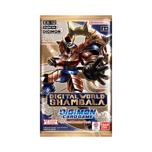 Digimon Card Game - Digital World Shambala EX-12 Extra Booster (englisch) VORVERKAUF