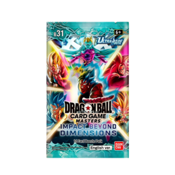 Dragon Ball Super Card Game - Masters B31 Impact Beyond Dimensions - Booster (englisch) VORVERKAUF