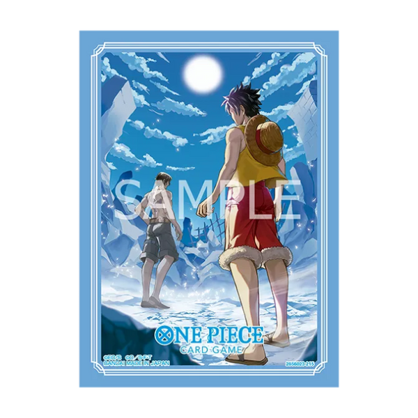 One Piece Card Game Sleeves Vol. 5 - Ace &amp; Luffy (70 Kartenh&uuml;llen)
