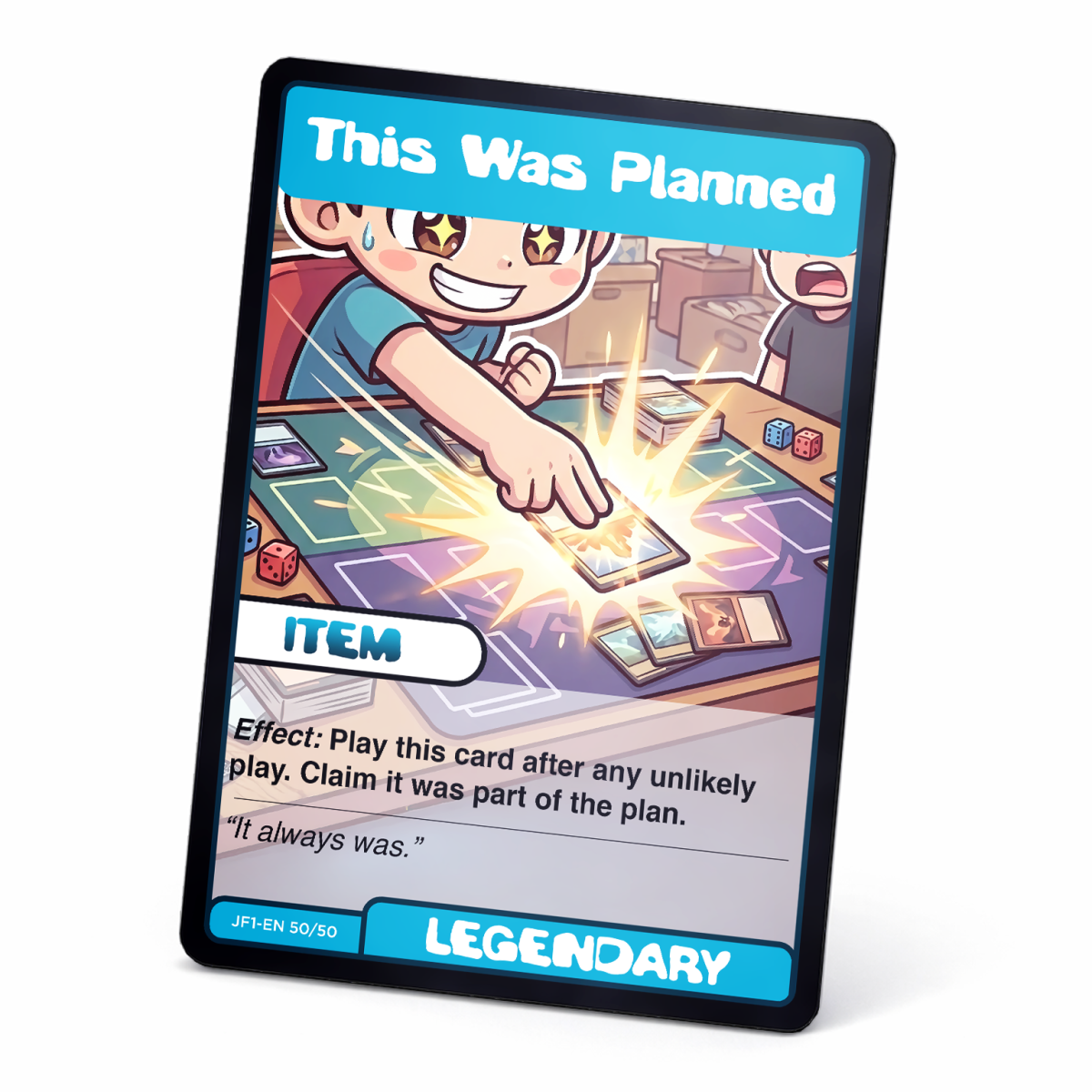 This Was Planned – English One More Pack card