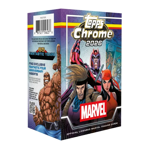 Topps Chrome Marvel Comics - Value Box 2026 VORVERKAUF