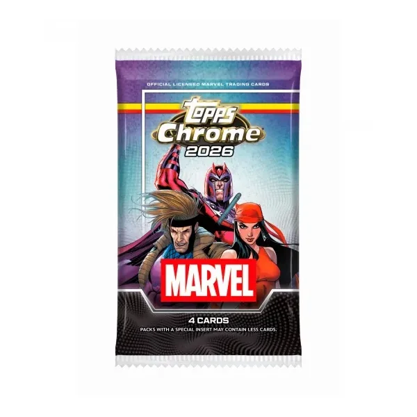 Topps Chrome Marvel Comics - Value Box 2026 Booster VORVERKAUF