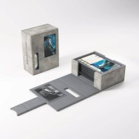 Gamegenic - Arkham Horror Investigator Deck Tome Neutral (Gray) - Deck Box
