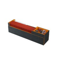Gamegenic - Card's Lair 400+ Black/Orange - Deck Box