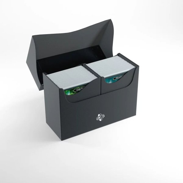 Gamegenic - Double Deck Holder 160+ Black - Deck Box