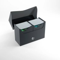 Gamegenic - Double Deck Holder 160+ Black - Deck Box