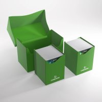 Gamegenic - Double Deck Holder 200+ XL Green - Deck Box