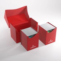 Gamegenic - Double Deck Holder 200+ XL Red - Deck Box