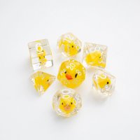 Gamegenic - Embraced Series - Rubber Duck - RPG Dice Set (7pcs)