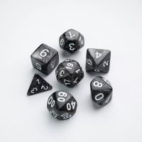 Gamegenic - Galaxy Series - Moon - RPG Dice Set (7pcs)