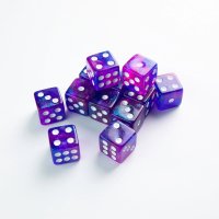 Gamegenic - Galaxy Series - Nebula - D6 Dice Set 16 mm (12 pcs)