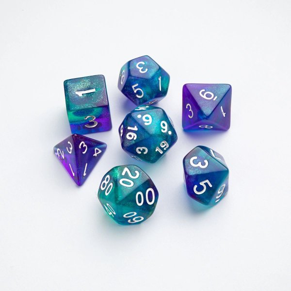 Gamegenic - Galaxy Series - Neptune - RPG Dice Set (7pcs)