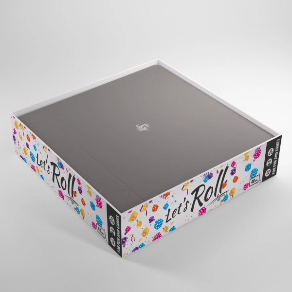 Gamegenic - Magnetic Dice Tray Square Black/Gray - W&uuml;rfelzubeh&ouml;r