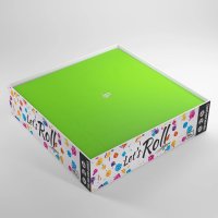 Gamegenic - Magnetic Dice Tray Square Black/Green - Würfelzubehör