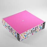 Gamegenic - Magnetic Dice Tray Square Black/Pink - W&uuml;rfelzubeh&ouml;r