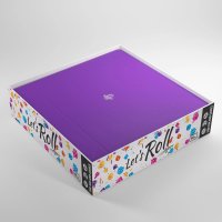 Gamegenic - Magnetic Dice Tray Square Black/Purple - W&uuml;rfelzubeh&ouml;r