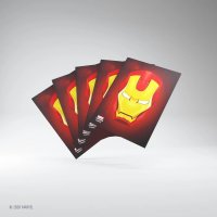 Gamegenic - Marvel Champions Art Sleeves - Iron Man Standardgr&ouml;&szlig;e (50 Kartenh&uuml;llen)