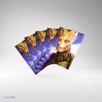 Gamegenic - Marvel Champions Fine Art Sleeves - Groot Standardgr&ouml;&szlig;e (50 Kartenh&uuml;llen)
