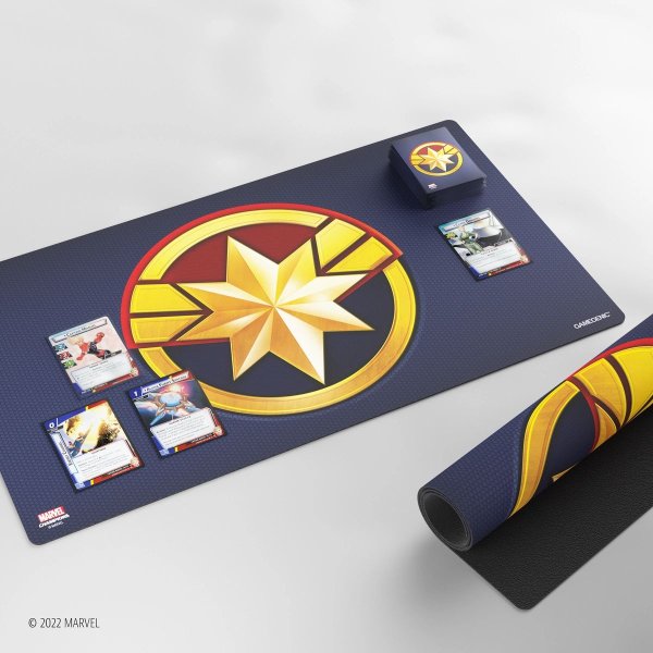 Gamegenic - Marvel Champions Game Mat - Captain Marvel - Spielmatte