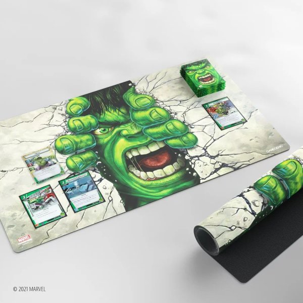 Gamegenic - Marvel Champions Game Mat - Hulk - Spielmatte