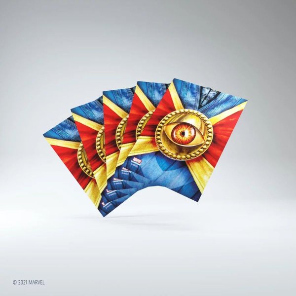 Gamegenic - Marvel Champions Art Sleeves - Doctor Strange Standardgr&ouml;&szlig;e (50 Kartenh&uuml;llen)