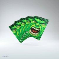 Gamegenic - Marvel Champions Art Sleeves - Hulk Standardgr&ouml;&szlig;e (50 Kartenh&uuml;llen)