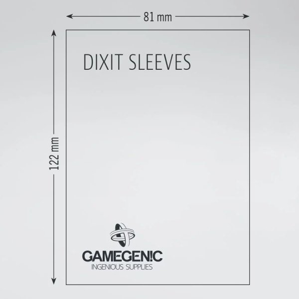 Gamegenic - Matte Dixit Sleeves (90 Kartenh&uuml;llen)