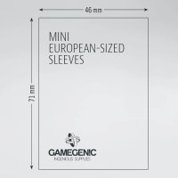 Gamegenic - Matte Mini European-Sized Boardgame Sleeves (50 Kartenh&uuml;llen)