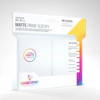 Gamegenic - Matte Prime Sleeves White (100 Kartenh&uuml;llen)