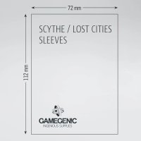 Gamegenic - Matte Scythe/Lost Cities Sleeves (60 Kartenh&uuml;llen)