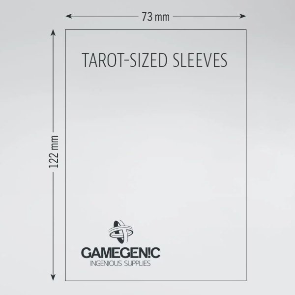 Gamegenic - Prime Tarot-Sized Sleeves (50 Kartenh&uuml;llen)