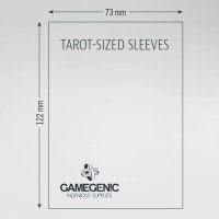 Gamegenic - Prime Tarot-Sized Sleeves (50 Kartenh&uuml;llen)