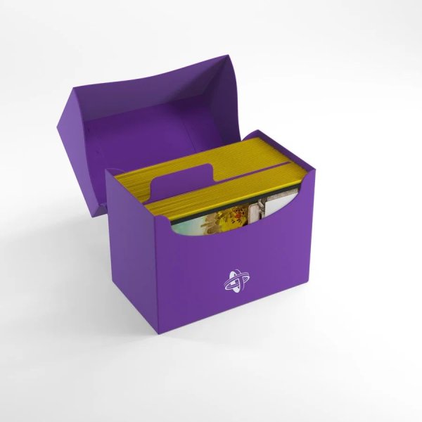 Gamegenic - Side Holder 80+ Purple - Deck Box