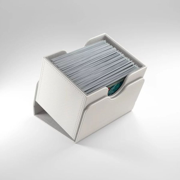 Gamegenic - Sidekick 100+ Convertible White - Deck Box
