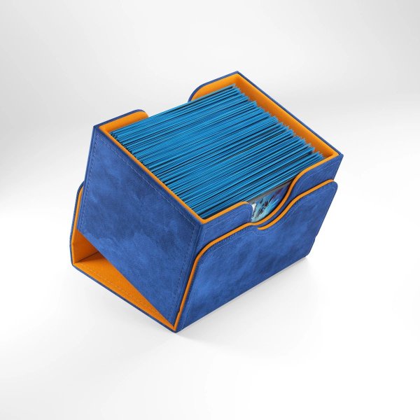 Gamegenic - Sidekick 100+ XL Blue/Orange Exclusive Line - Deck Box